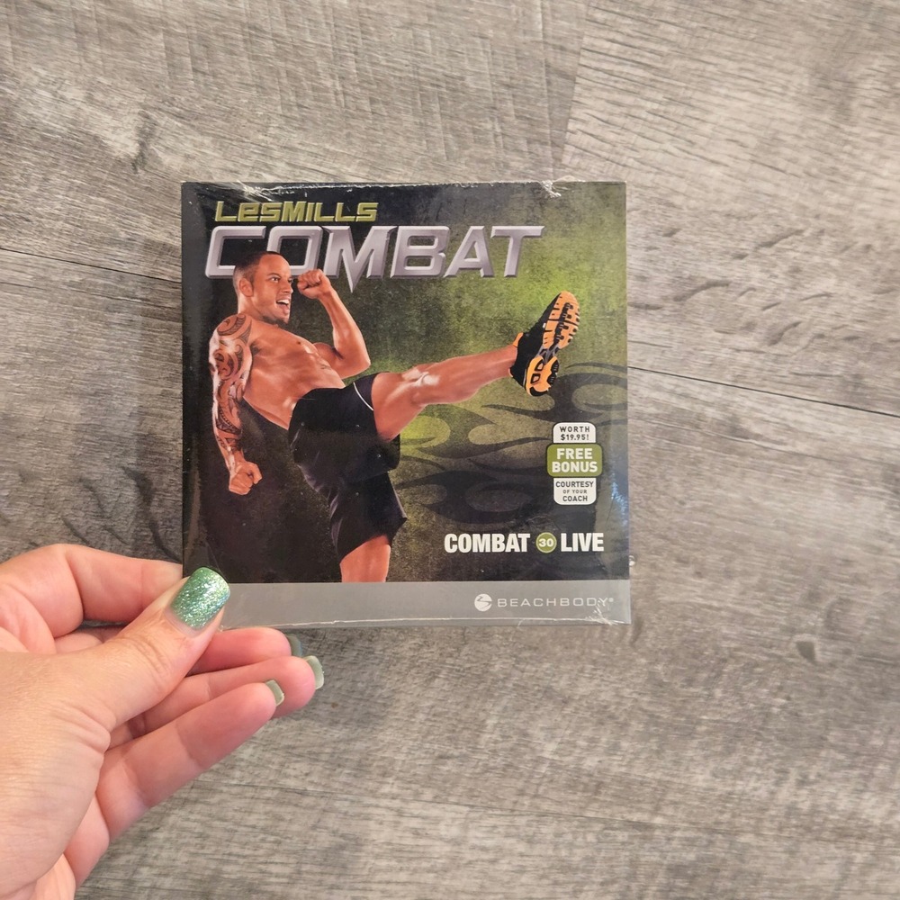 Les Mills Combat 30 Live Beachbody Workout DVD MMA Fitness 2012 New Sealed